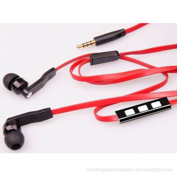 Red Earbuds Genuine Apple Earphones Wired With Mic And 3.5mm Jack
